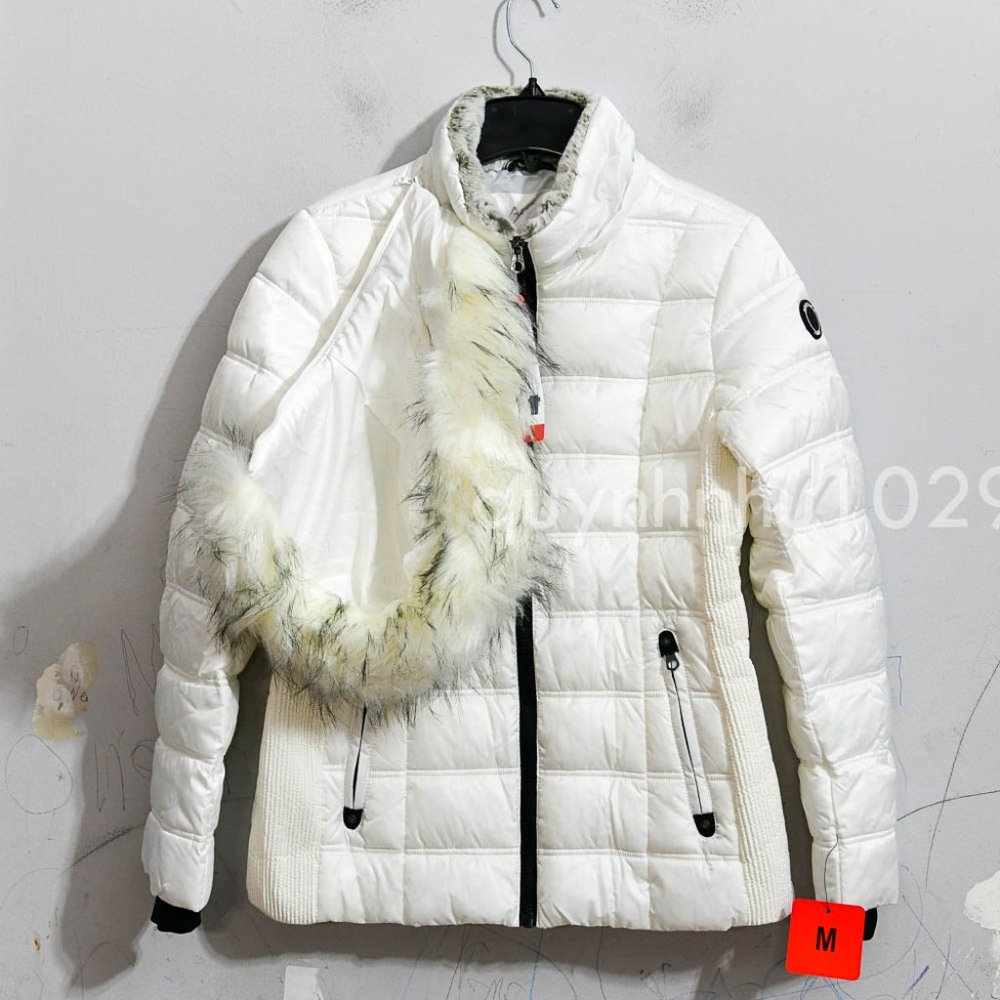 NWT Nautica women Puffer Jacket in white - Picture 8 of 9